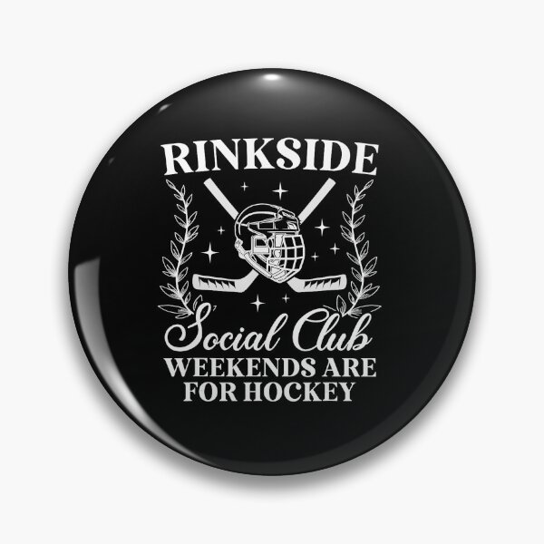 Item preview, Rinkside Social Club Weekends Are Reserved For Hockey Life designed and sold by zamiokaline.