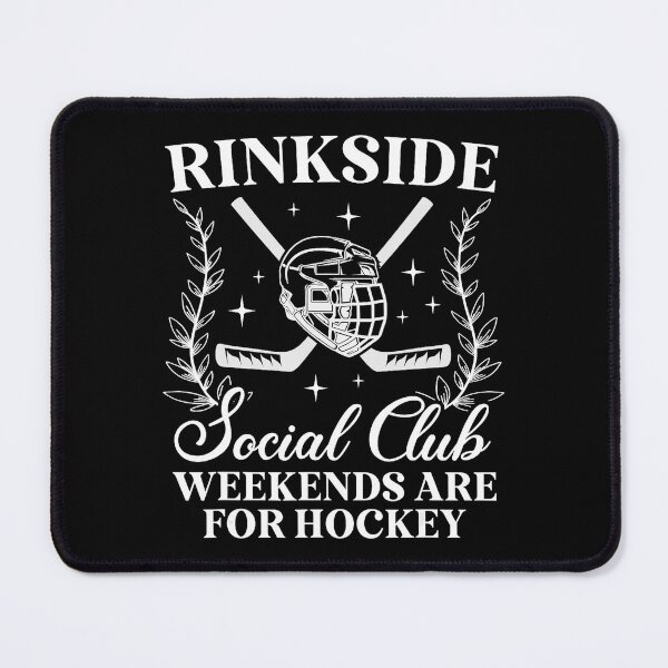 Item preview, Rinkside Social Club Weekends Are Reserved For Hockey Life designed and sold by zamiokaline.