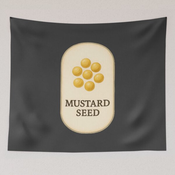 Item preview, Vintage Botanical Herb and Spice Prints: Mustard Seed designed and sold by PinUpPizzazz.