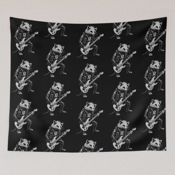 Item preview, Funny Opossum Guitarist Bass Guitar Mom Dad Kids designed and sold by rafaeltto.