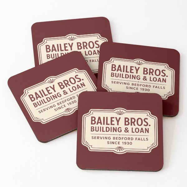 Item preview, Bailey Bros. Building and Loan Red designed and sold by Normbot2000.