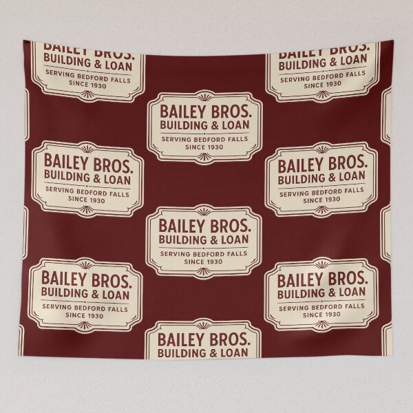 Item preview, Bailey Bros. Building and Loan Red designed and sold by Normbot2000.