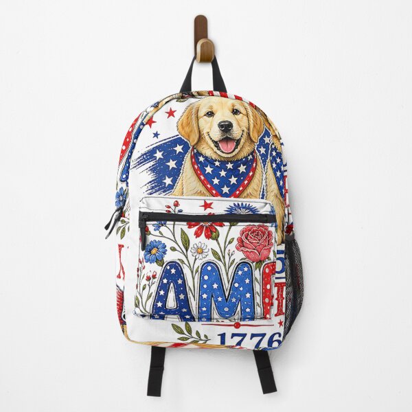 Item preview, labrador retriever america's 250th patriotic dog fireworks designed and sold by CAnastazyshop.