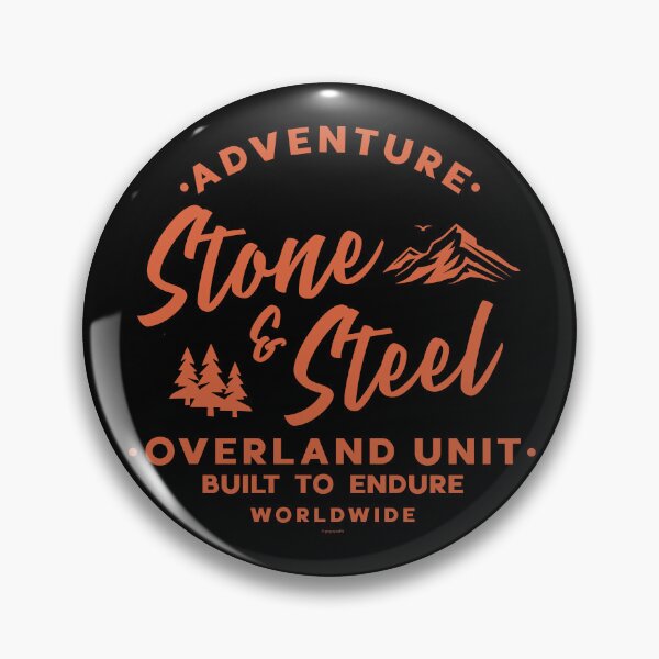 Item preview, Stone & Steel Overland Unit - Vintage 4x4 Adventure Gear designed and sold by Automotive Art by Greg.