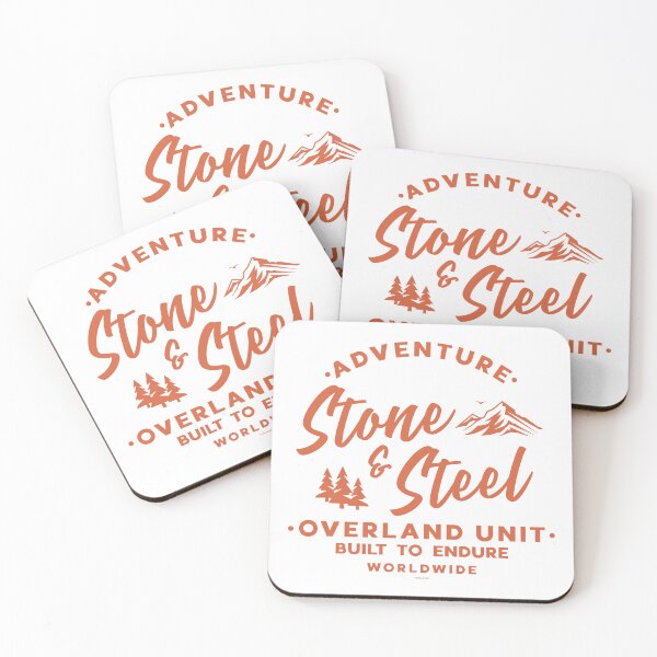 Item preview, Stone & Steel Overland Unit - Vintage 4x4 Adventure Gear designed and sold by Automotive Art by Greg.