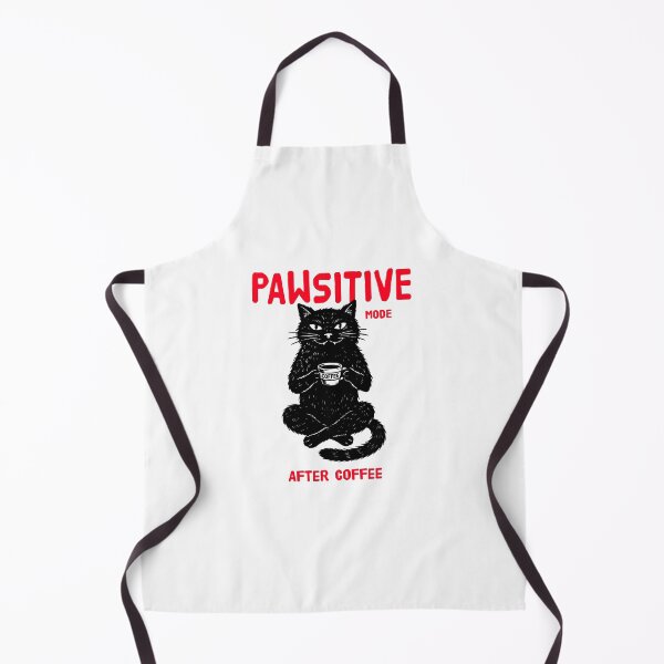 Item preview, Pawsitive Mode After Coffee - Funny Cat Design designed and sold by artetotal.