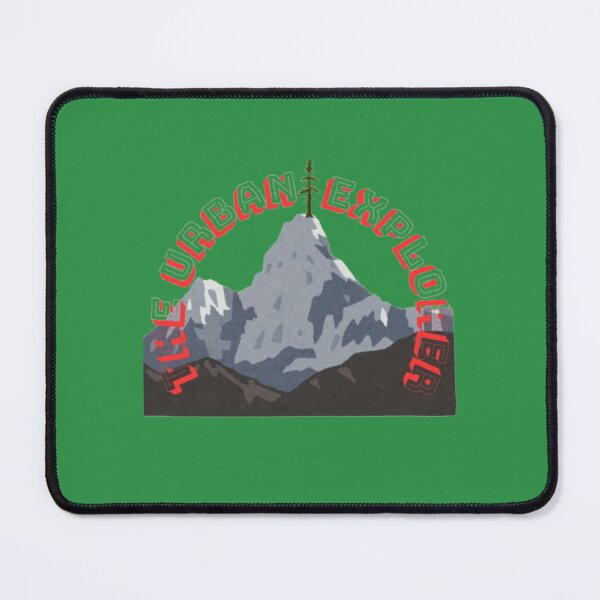 Item preview, The Urban Explorer Alpine Mountain Peak Vintage Retro Badge designed and sold by The Urban Explorer.