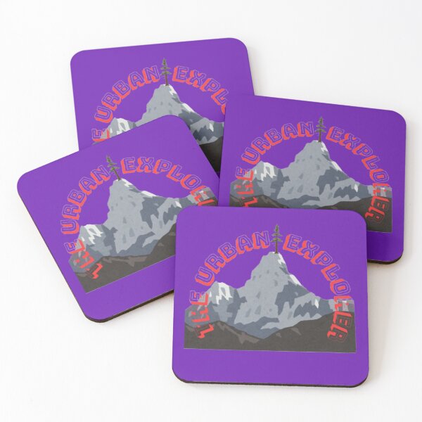 Item preview, The Urban Explorer Alpine Mountain Peak Vintage Retro Badge designed and sold by The Urban Explorer.
