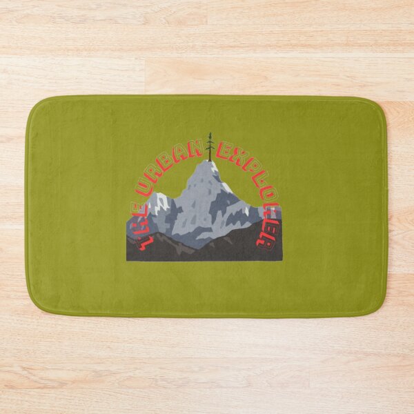 Item preview, The Urban Explorer Alpine Mountain Peak Vintage Retro Badge designed and sold by The Urban Explorer.
