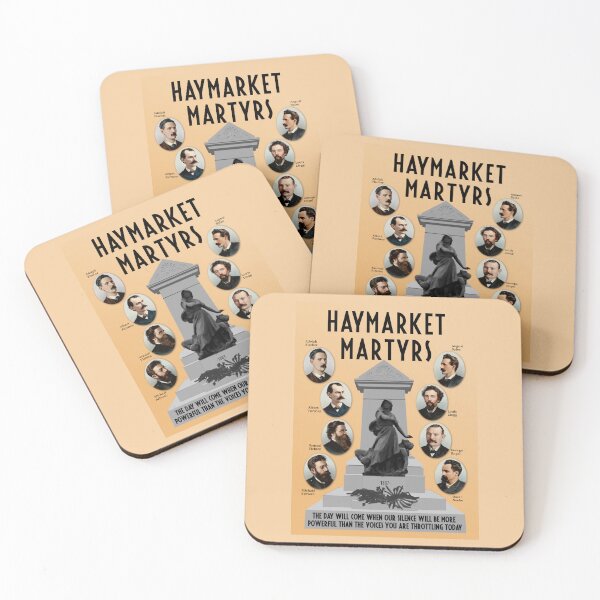 Item preview, Haymarket Martyrs designed and sold by Radical Poster Collective.