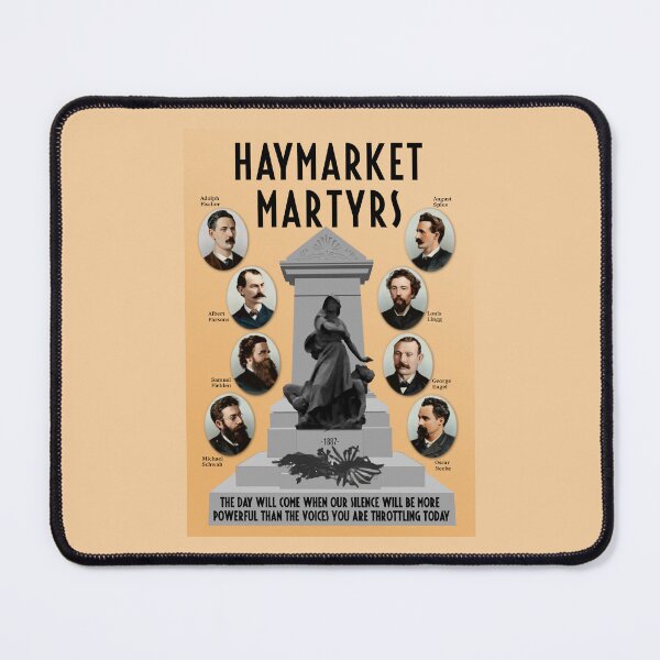 Item preview, Haymarket Martyrs designed and sold by Radical Poster Collective.