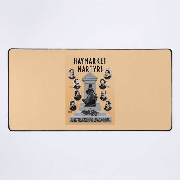 Item preview, Haymarket Martyrs designed and sold by Radical Poster Collective.