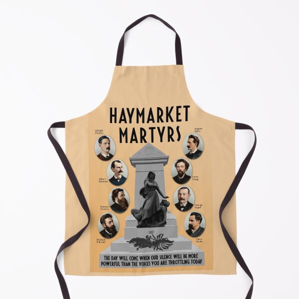 Item preview, Haymarket Martyrs designed and sold by Radical Poster Collective.