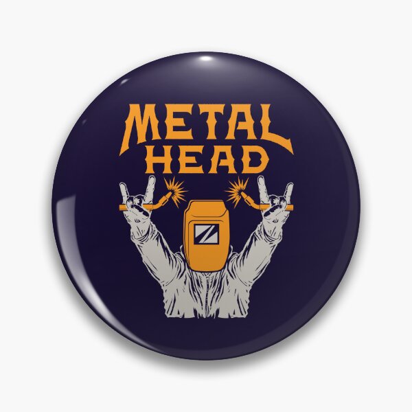 Item preview, Metal Head Funny Welder Welder's Helmet  designed and sold by jaygo.