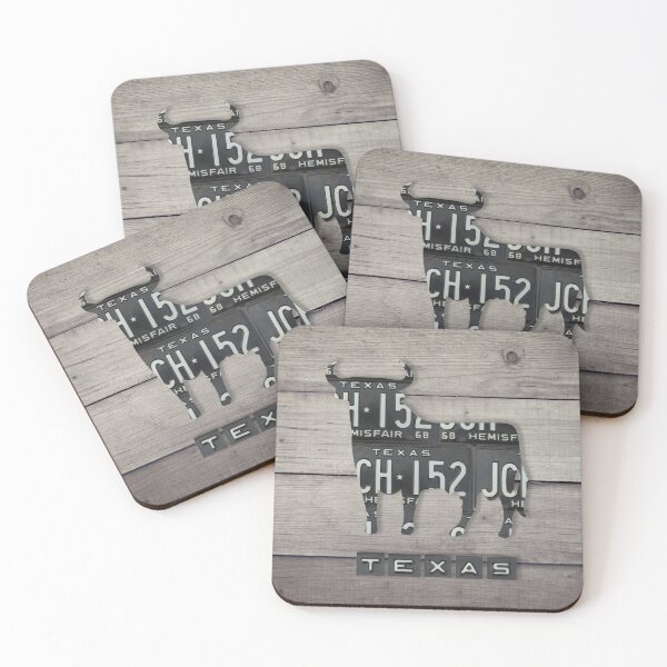 Item preview, Texas License Plate Bull designed and sold by Elisabeth Lucas.