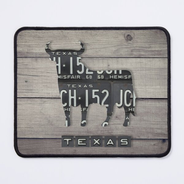 Item preview, Texas License Plate Bull designed and sold by Elisabeth Lucas.