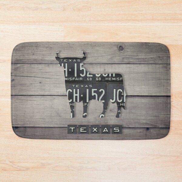 Item preview, Texas License Plate Bull designed and sold by Elisabeth Lucas.