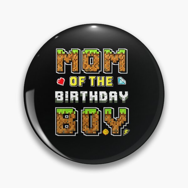 Item preview, Pixel Style Mom Of The Birthday Boy Retro Gaming Party designed and sold by FGTV2021.