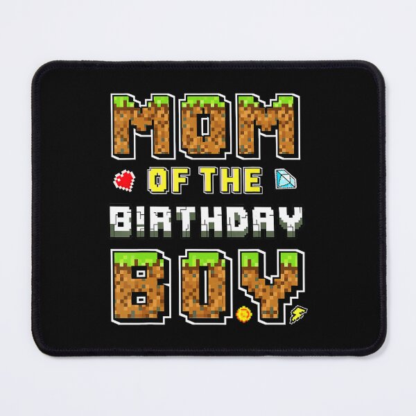 Item preview, Pixel Style Mom Of The Birthday Boy Retro Gaming Party designed and sold by FGTV2021.