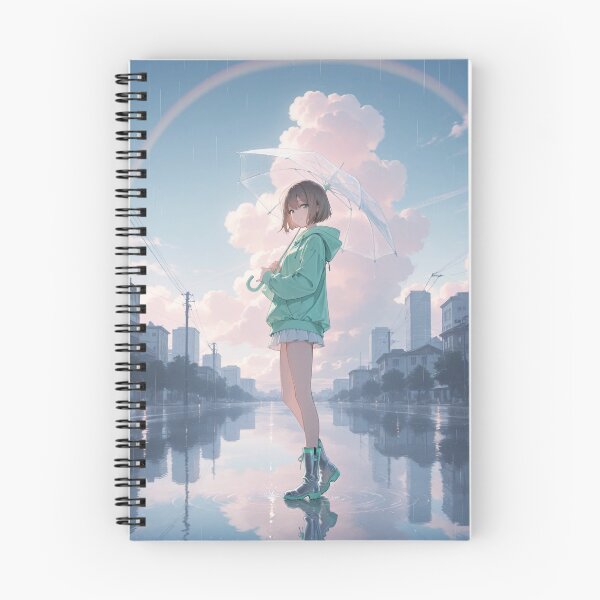 Item preview, Rainbow Rainwear Anime Sky Poster designed and sold by SEIMEI2025.