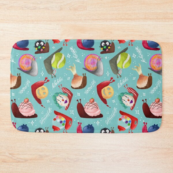 Item preview, Repeating Funky Snail Pattern designed and sold by VODkmw.