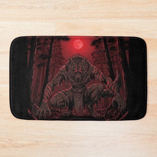 Item preview, Red Moon Forest Werewolf Beast designed and sold by OLOstudio.