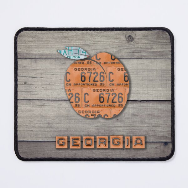Item preview, Georgia License Plate Peach designed and sold by Elisabeth Lucas.