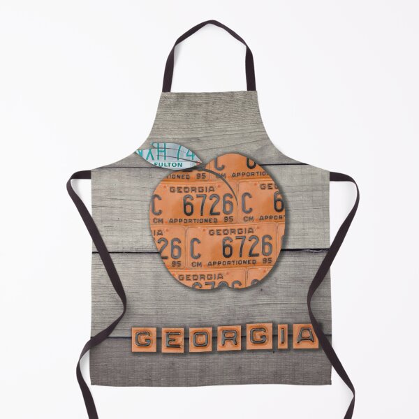 Item preview, Georgia License Plate Peach designed and sold by Elisabeth Lucas.