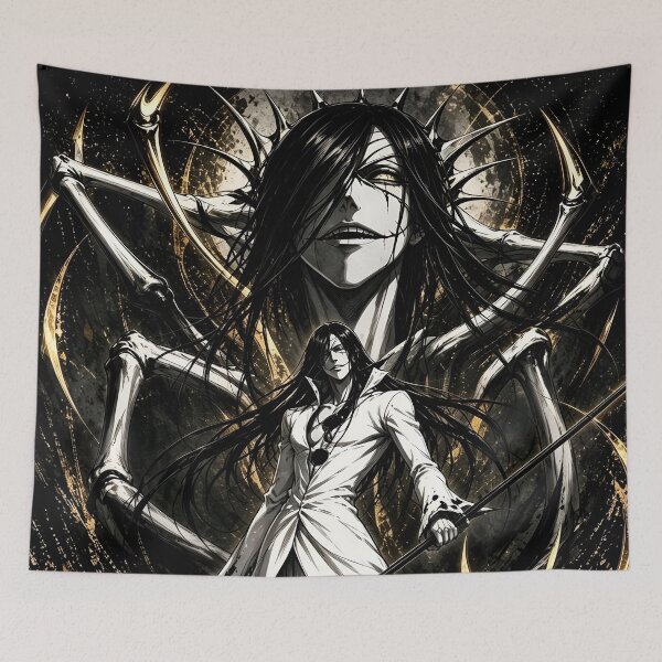 Item preview, Nnoitra Gilga Bone Reaper Aura - Bleach Espada Dark Anime Art designed and sold by Dyan4.