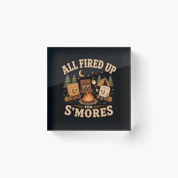 Item preview, All Fired Up For S’mores designed and sold by zoes-ink.