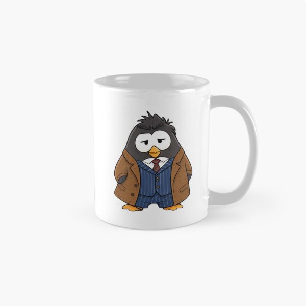 Item preview, Pingüino disfrazado de ciencia ficción - Escuadrón de aventureros viajeros en el tiempo designed and sold by PoppyThePenguin.