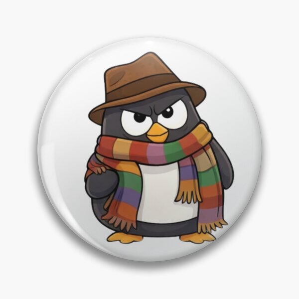Item preview, Sci-fi cosplaying penguin - Time travelling adventurer squad designed and sold by PoppyThePenguin.