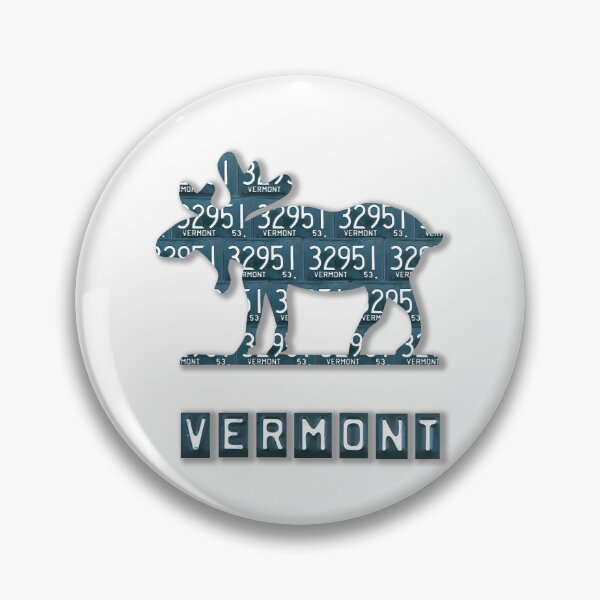 Item preview, Vermont License Plate Moose designed and sold by Elisabeth Lucas.