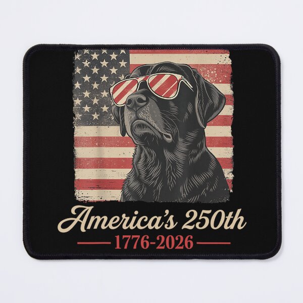 Item preview, labrador retriever america's 250th patriotic dog fireworks designed and sold by mariazin.