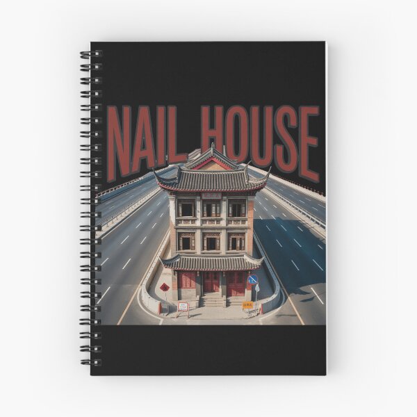 Item preview, Chinese Nail House - Nothing Stops An Idea designed and sold by Peter Stawicki.