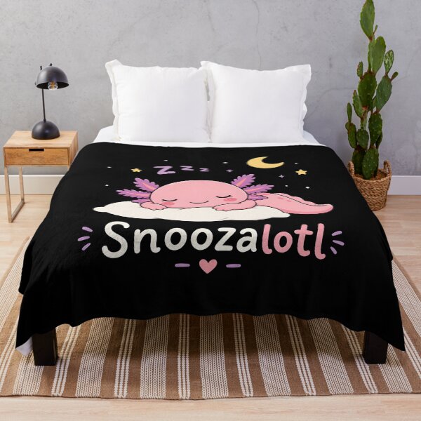 Item preview, Snoozalotl Axolotl Pajamas designed and sold by zoes-ink.