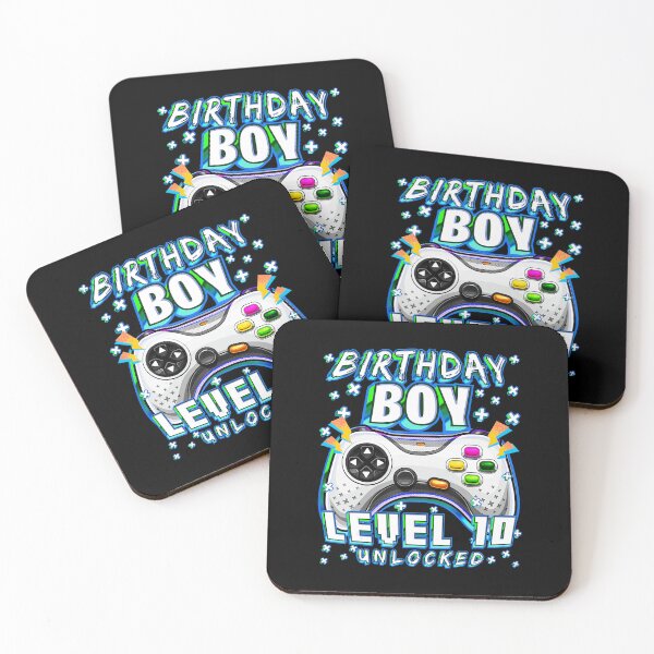 Item preview, Level 10 Unlocked Retro Gamer Birthday Design for Video Game designed and sold by FGTV2021.