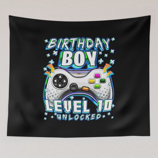 Item preview, Level 10 Unlocked Retro Gamer Birthday Design for Video Game designed and sold by FGTV2021.