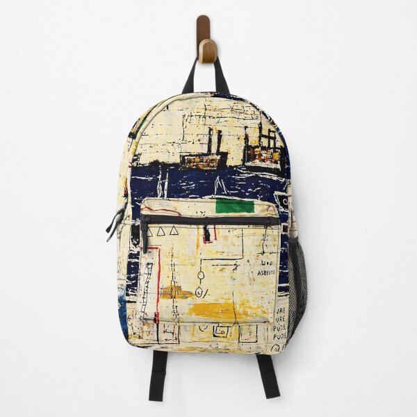 Item preview, Chaotic Harbor Sketch with Urban Symbols and Rough Painted Notes designed and sold by Modaozushi216.