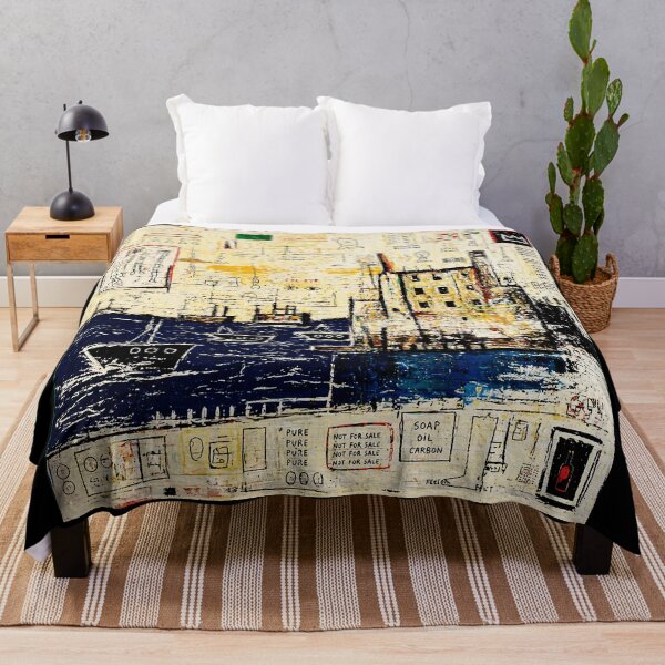 Item preview, Chaotic Harbor Sketch with Urban Symbols and Rough Painted Notes designed and sold by Modaozushi216.