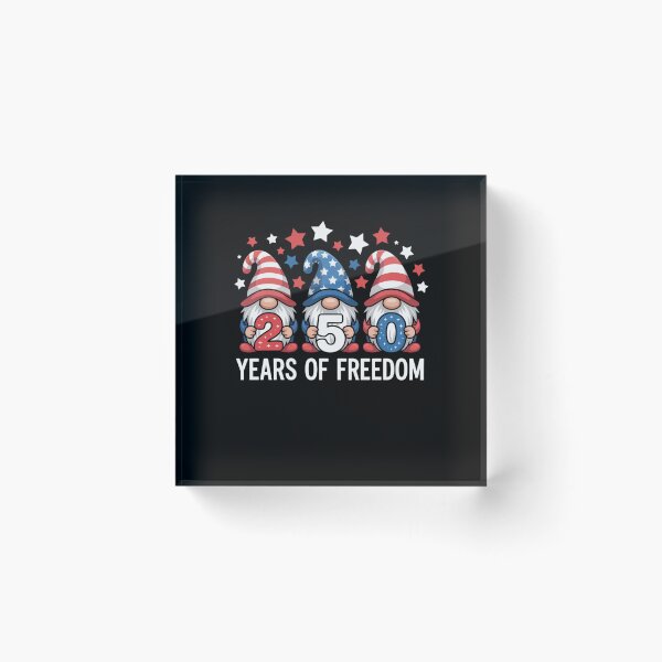 Item preview, 250 Years 250th Anniversary USA Patriotic 4th July Gnome designed and sold by TyraYoung.