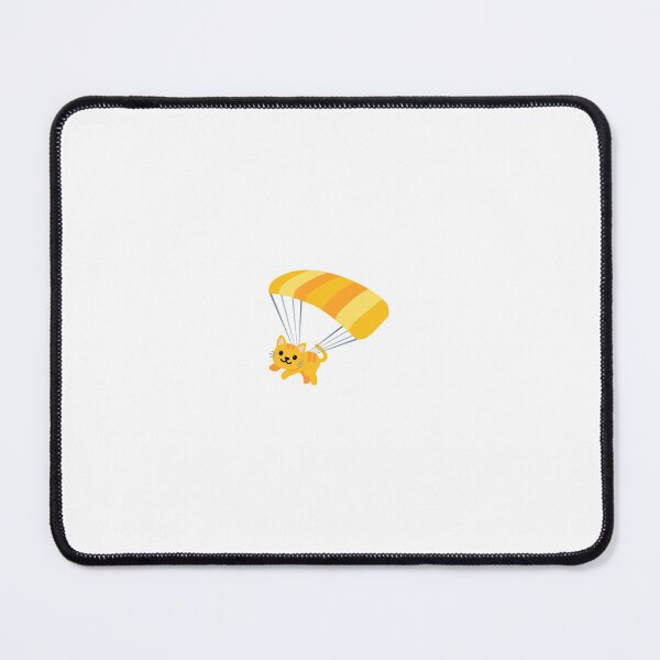 Item preview, parachute cat designed and sold by Yeebus's Variety Store.