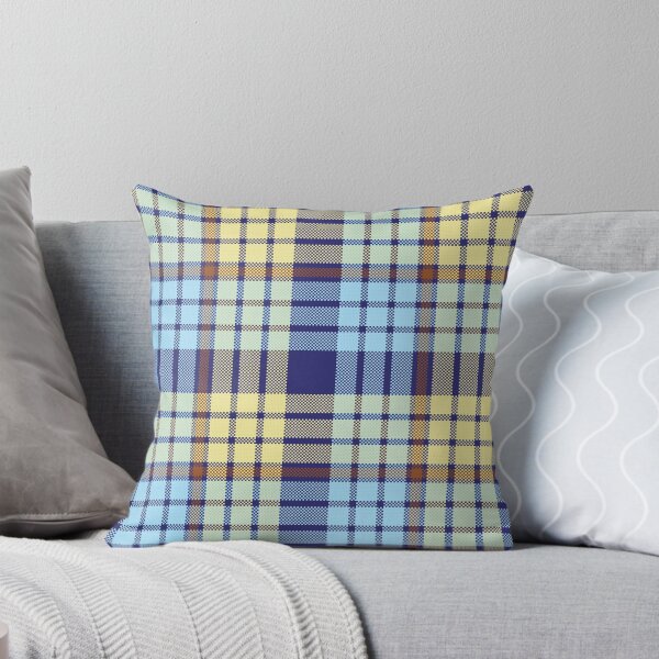 Item preview, Navy Cream Vintage Tartan Seamless Pattern designed and sold by PowerAntShop.
