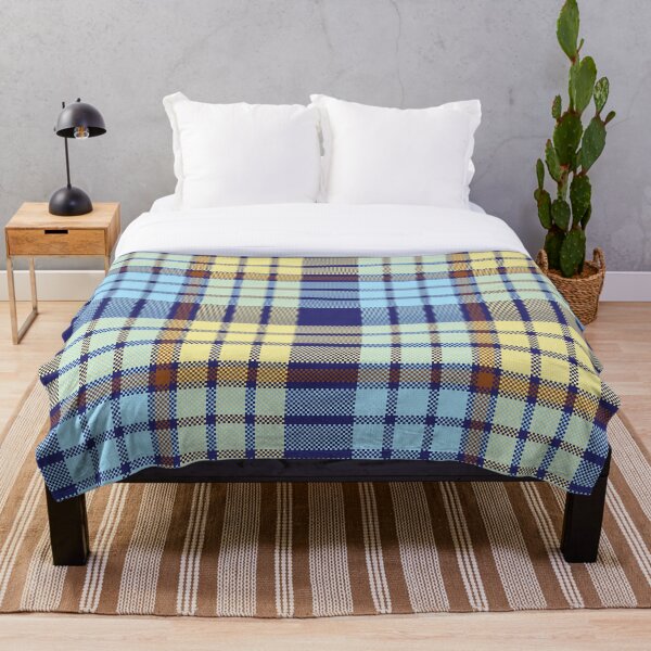 Item preview, Navy Cream Vintage Tartan Seamless Pattern designed and sold by PowerAntShop.