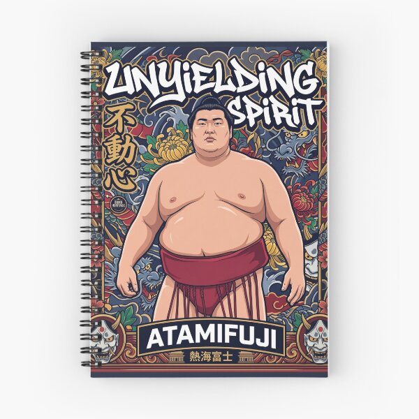 Item preview, Unyielding Spirit Sumo Warrior designed and sold by Bizu digitalart..