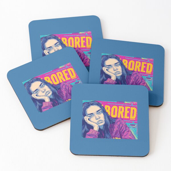 Item preview, Bored But Beautiful Pop Art Portrait designed and sold by Yogabyadeola.