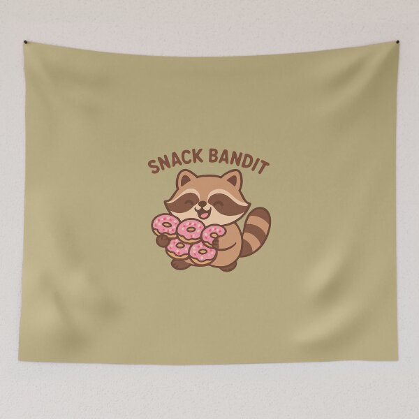 Item preview, Snack Bandit Raccoon | Funny Trash Panda Meme designed and sold by Noxivora.