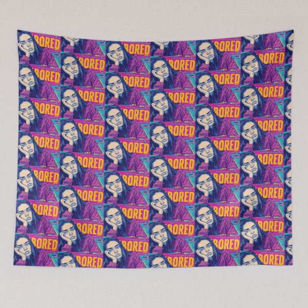 Item preview, Bored But Beautiful Pop Art Portrait designed and sold by Yogabyadeola.