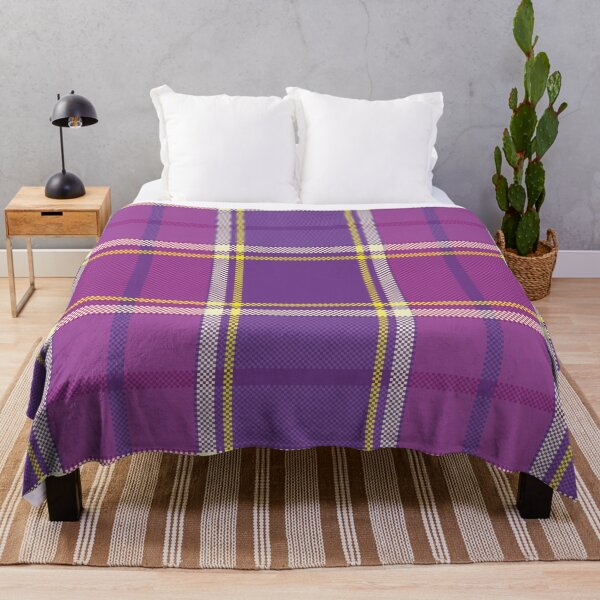Item preview, Vibrant Purple Pink Tartan Plaid Pattern designed and sold by PowerAntShop.