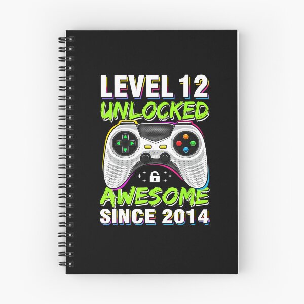 Item preview, Level 12 Unlocked Retro Gaming Birthday for Twelve Year Olds designed and sold by FGTV2021.